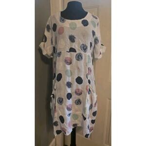 chinese dress ladies Mini Dress Bella - Pink Kaktus | Spring Collection main image 1